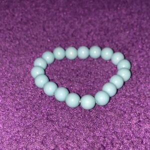 Elegant Blue Beaded Bracelet